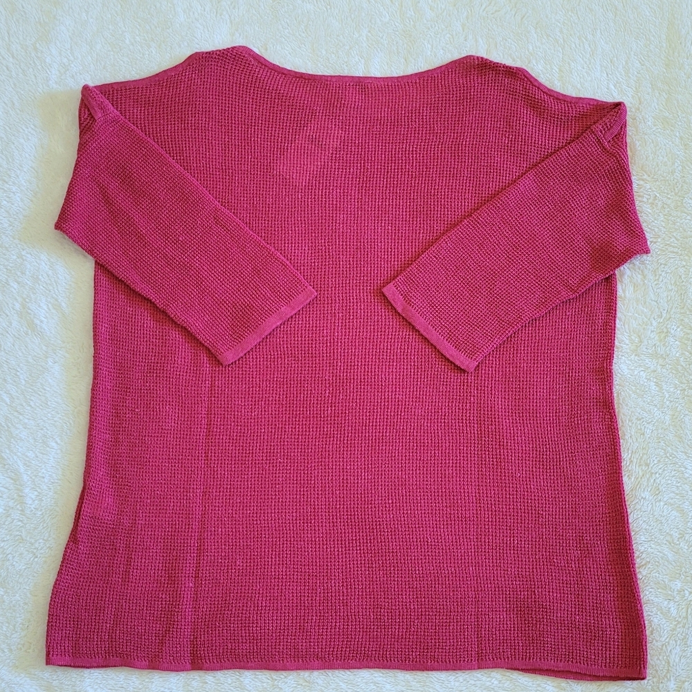 J•Jill Textured Open Shoulder Sweater - Picture 9 of 15